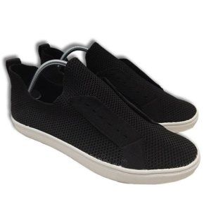 DLG Perforated Stretch Slip-on Shoes Black Sneakers Sz 9